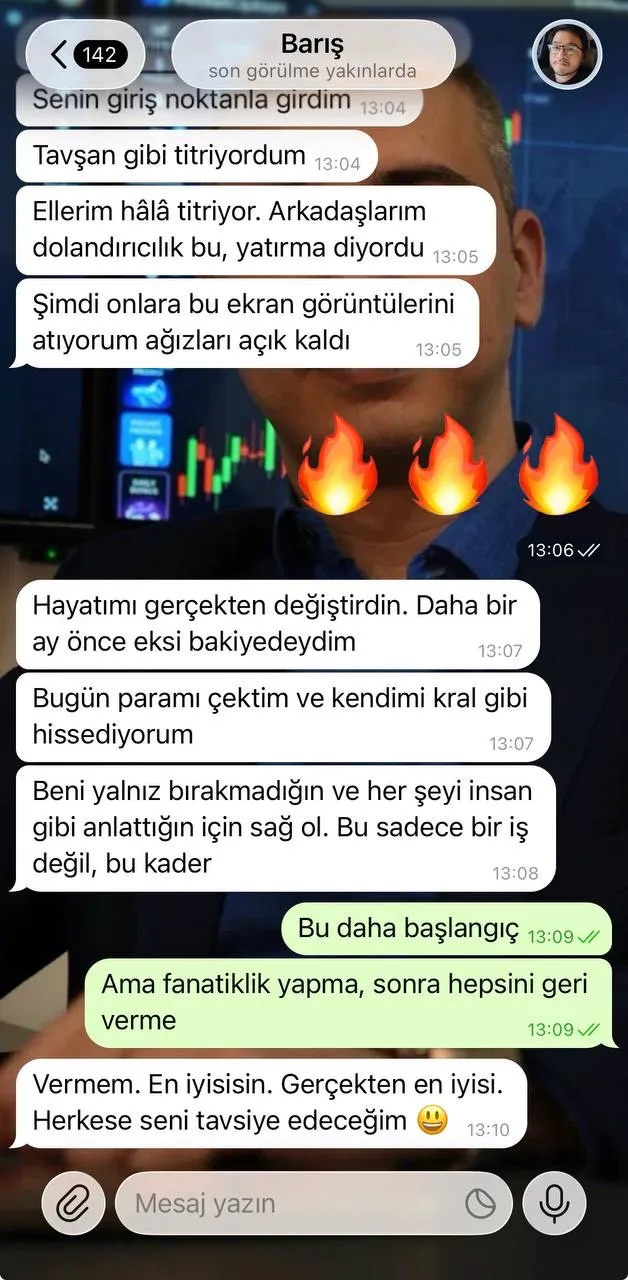 Telegram Barış Görüşme Ekran Görüntüsü